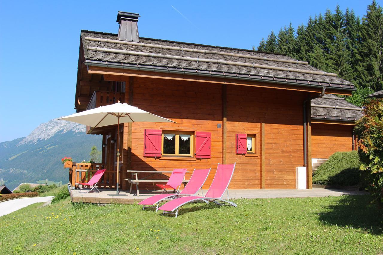 Les Chalets Du Danay Saint-Jean-de-Sixt Exterior foto