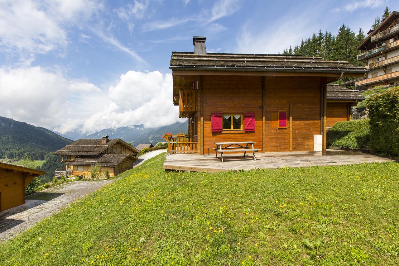 Les Chalets Du Danay Saint-Jean-de-Sixt Exterior foto