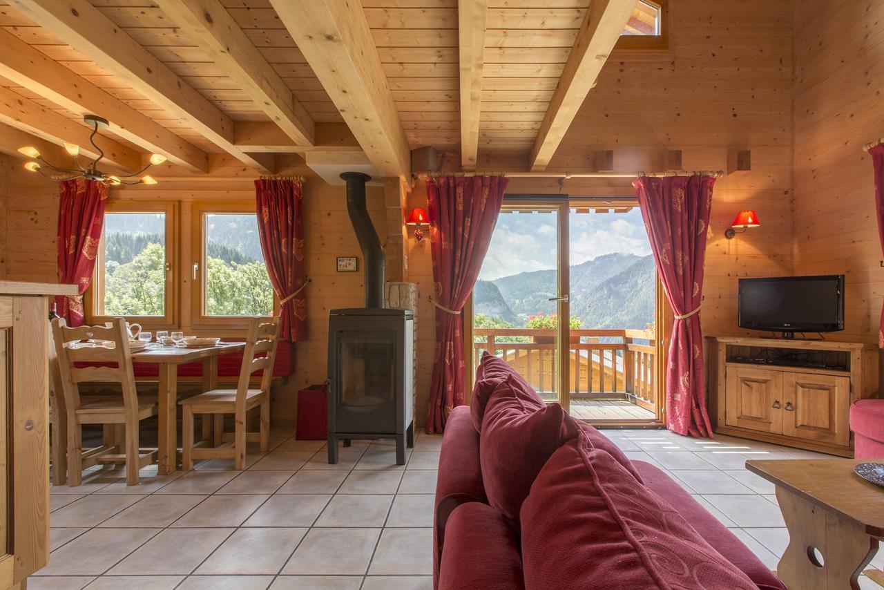Les Chalets Du Danay Saint-Jean-de-Sixt Exterior foto